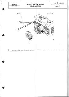 Rollei 35 T manual. Camera Instructions.